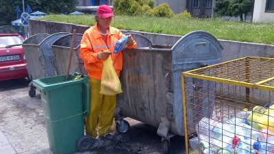 Čišćenje gradskih ulica, općina Zvornik